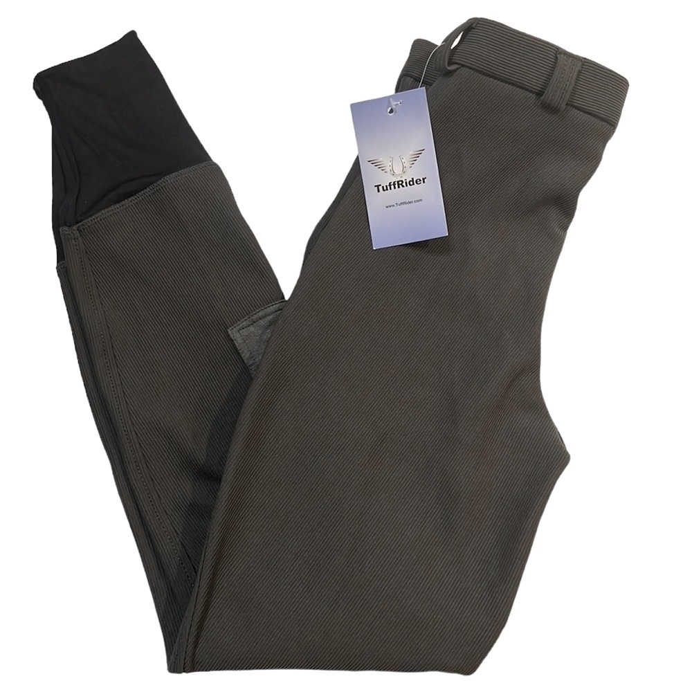 TuffRider Ribb Knee Patch Breeches - Picture 12 of 16